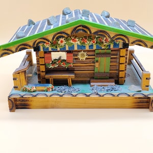 Vintage REUGE Swiss musical movement Auf Wiedersrh&#39;n musical jewelry box