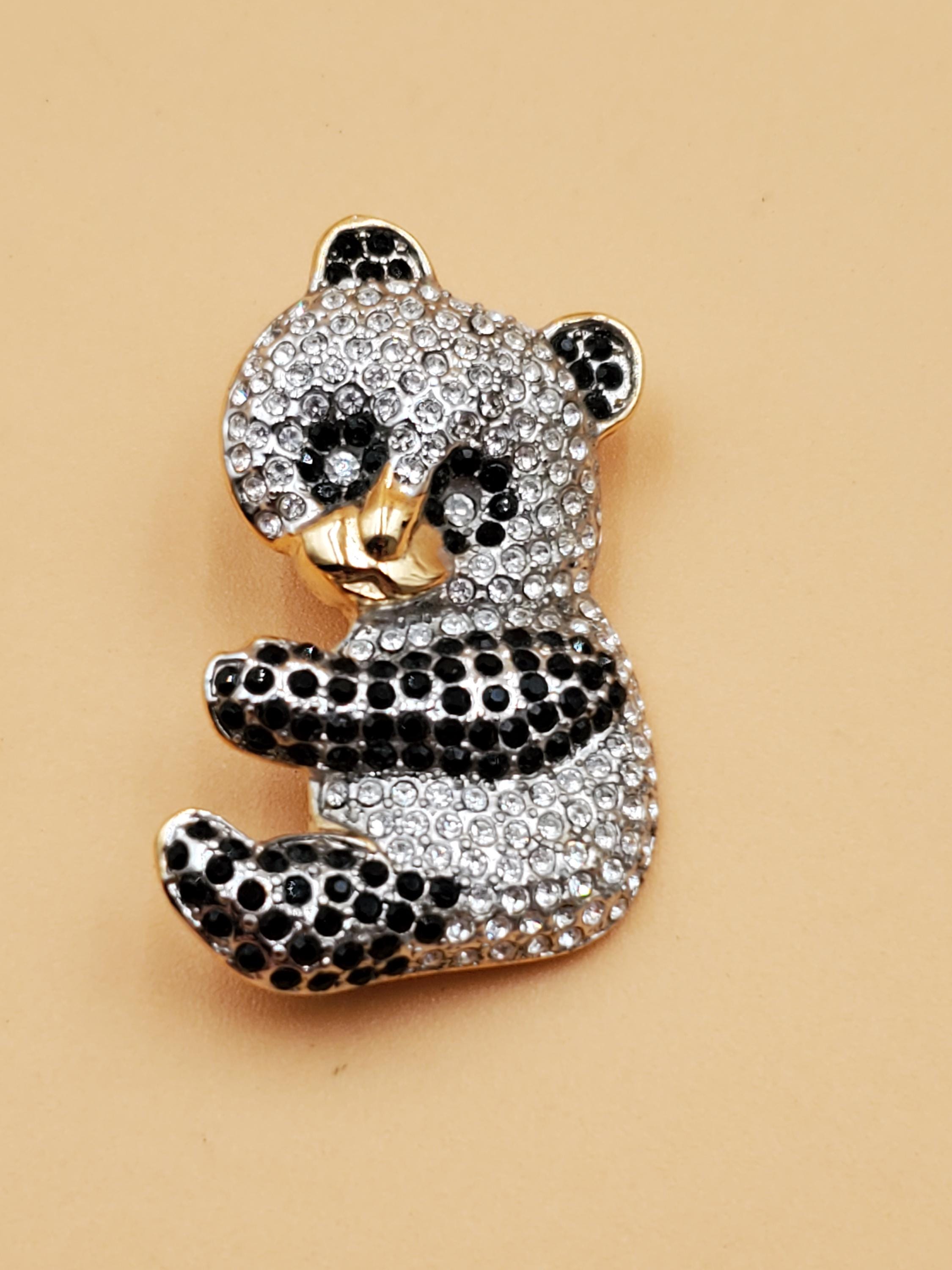 Butler Wilson Rhinestone Brooch - Etsy
