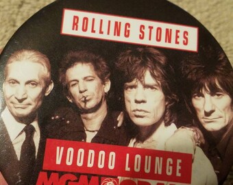 【希少】Voodoo Lounge ピンバッジ ローリング・ストーンズ ブードゥー・ラウンジ・ツアー ピンバッジ