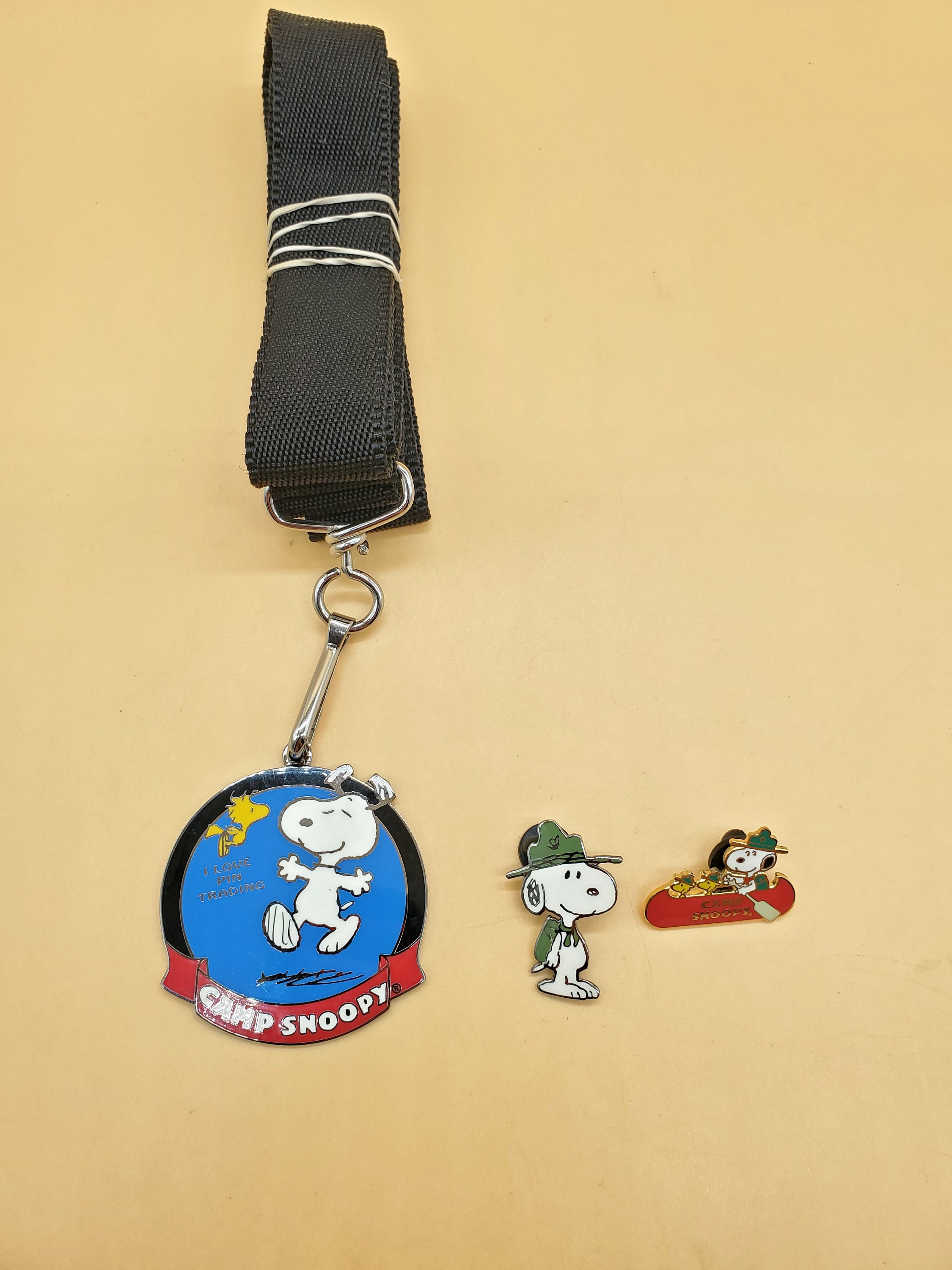 Camp Snoopy Enamel Medallion Lanyard or Pin, Select Styles - Etsy