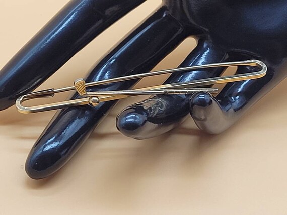 Vintage Krementz gold plated golf safety pin broo… - image 7