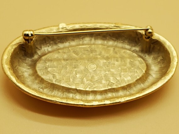 vintage unsigned Anne Klein Byzantine style gold … - image 8