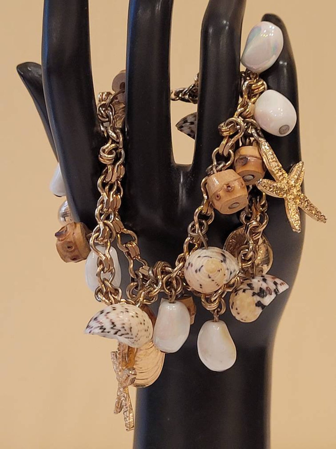 Vintage Accessocraft NYC Beach Themed Charm Bracelet - Etsy