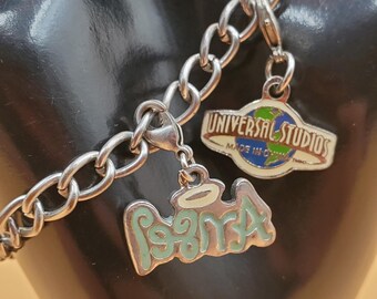 カチューシャ・被り物・帽子 Universal Studios Pewter Charm Bracelet Universal Studios Pewter Charm Bracelet | eBay