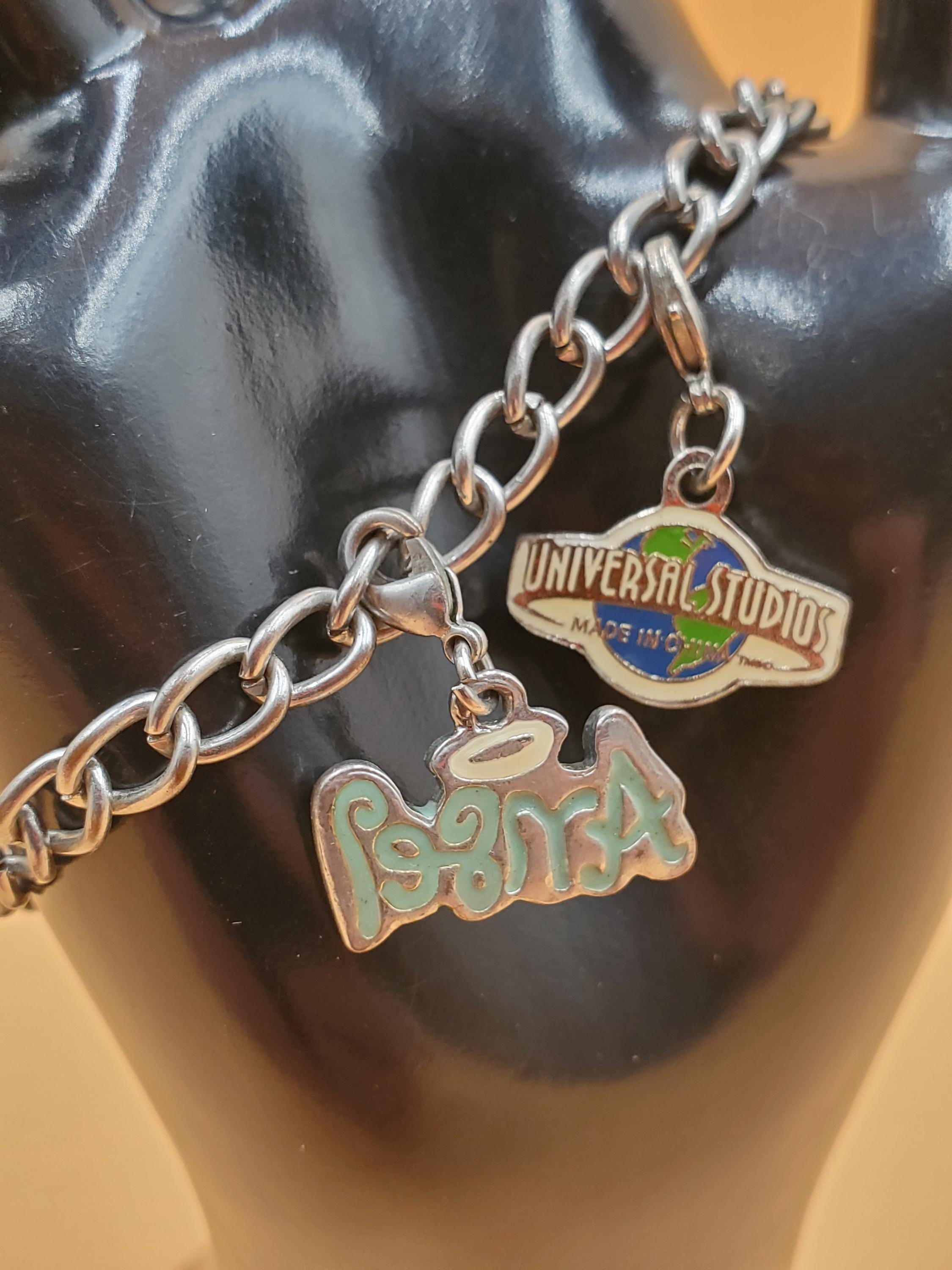 Vintage Universal Studios Charm Bracelet - Etsy
