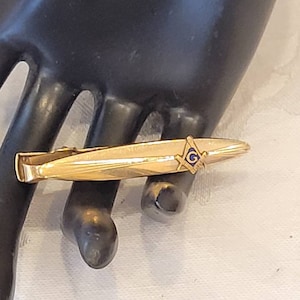 Anson 12kgf Masonic Mason tie clip