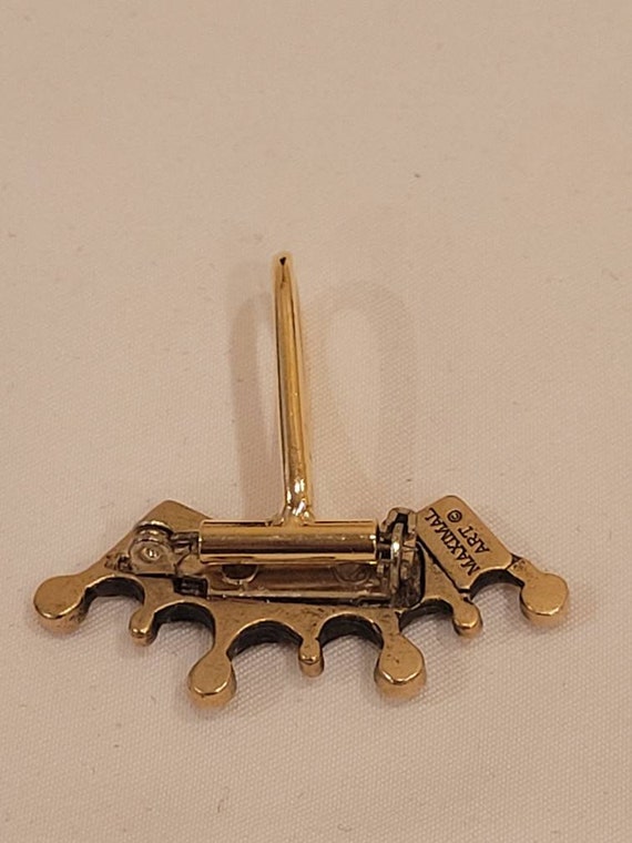 Maximal Art Best Mom brooch with charm hanger Etsy