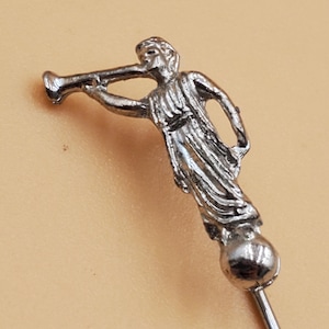 vintage silver tone LDS Missionary angel pin