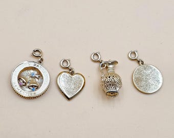 Vintage Monet gold tone Charm, select styles