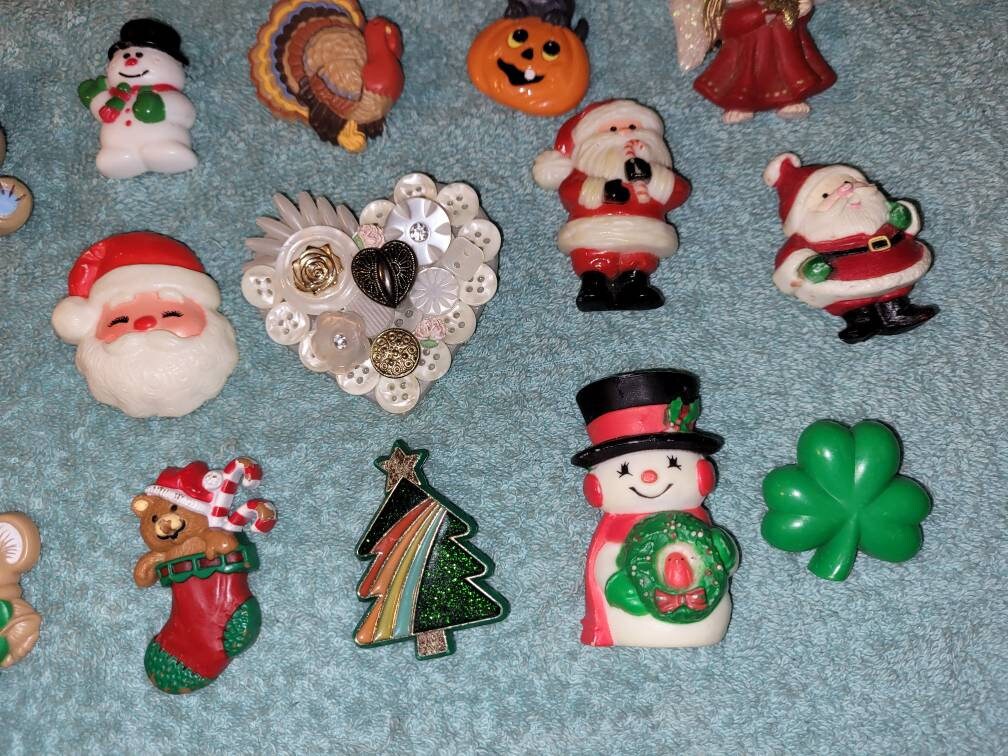 Vintage Hallmark Russ and other plastic mixed materials | Etsy