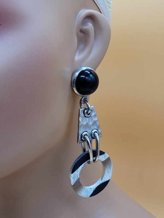 St John large dangling earrings - image 10