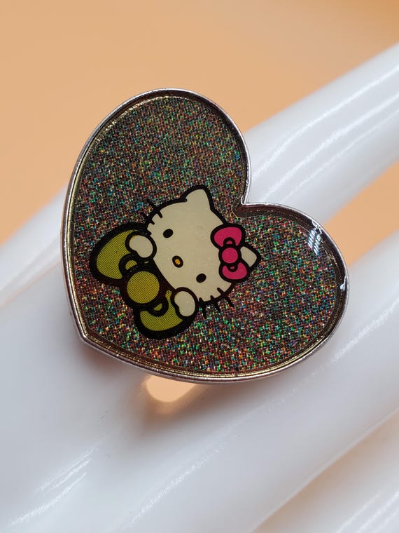 Sanrio Hello Kitty adjustable size ring - image 2
