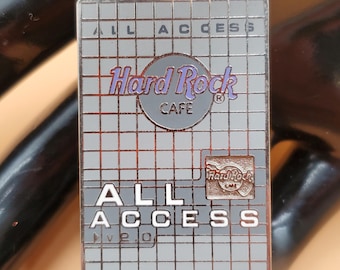 Vintage 2002 Hard Rock Cafe ALL Access V2.0 Pin - Etsy