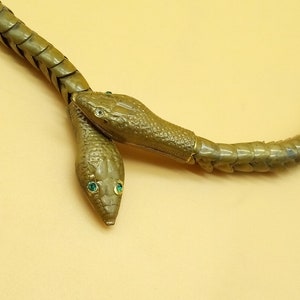 Brass Snake Belt - Etsy display picture 1