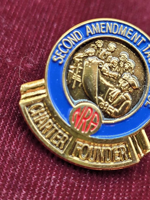 NRA 2nd Ammendment Task Force Charter Founder pin - image 5