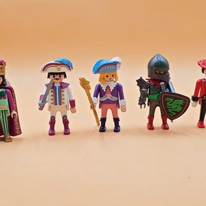 vintage Playmobil figurine characters, select styles