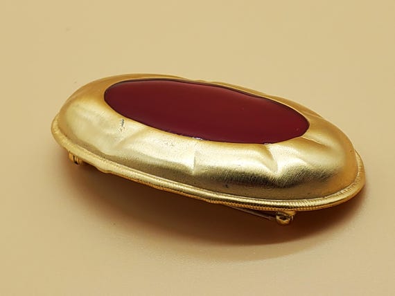 vintage unsigned Anne Klein Byzantine style gold … - image 6