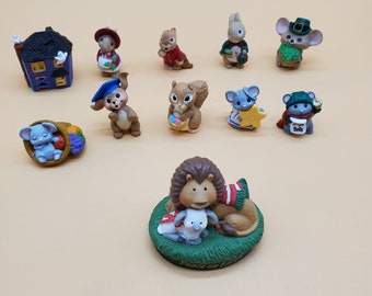 Vintage Hallmark miniature Hallmark figurines, select style