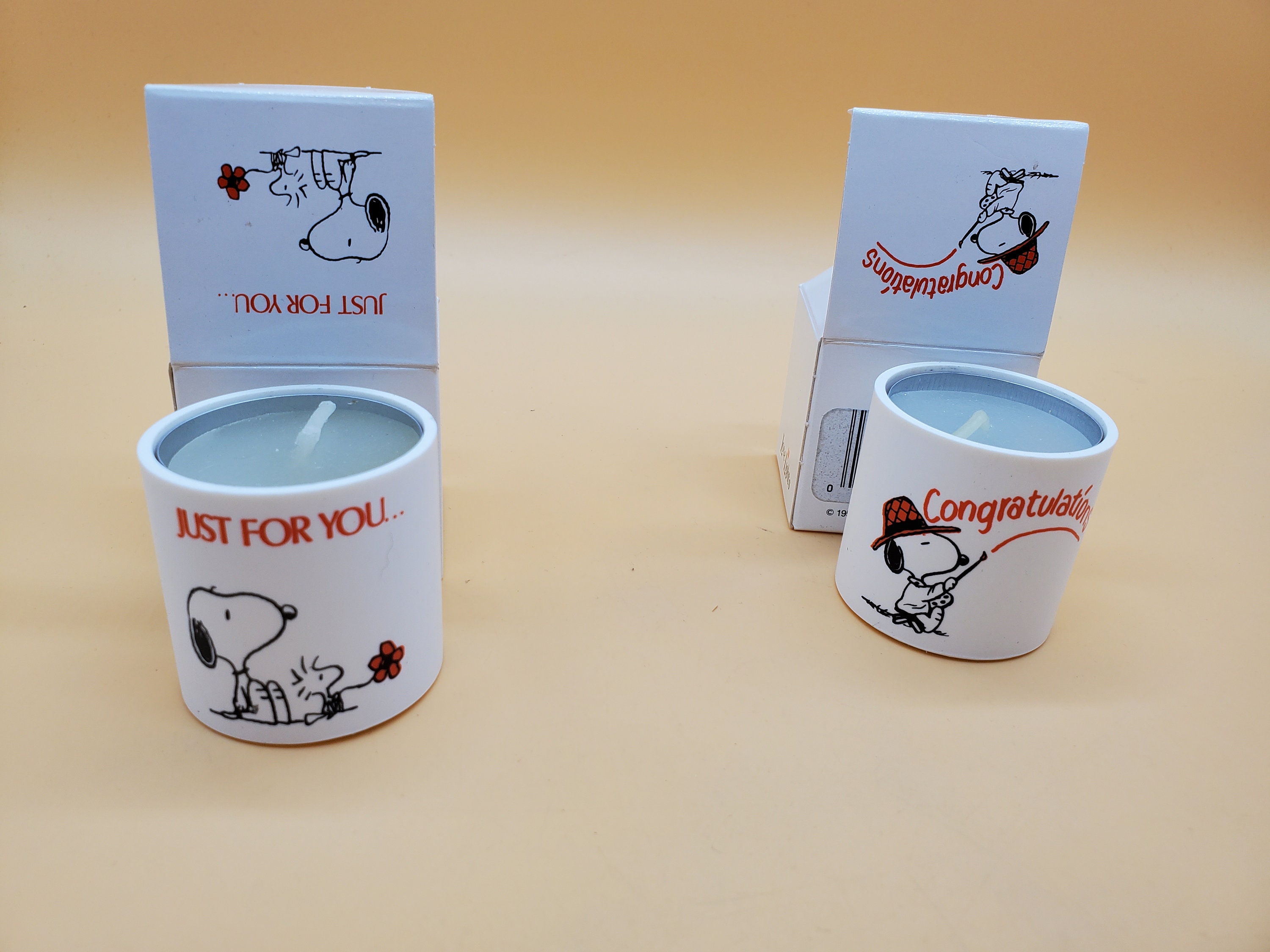 Snoopy candle holder - Etsy 日本