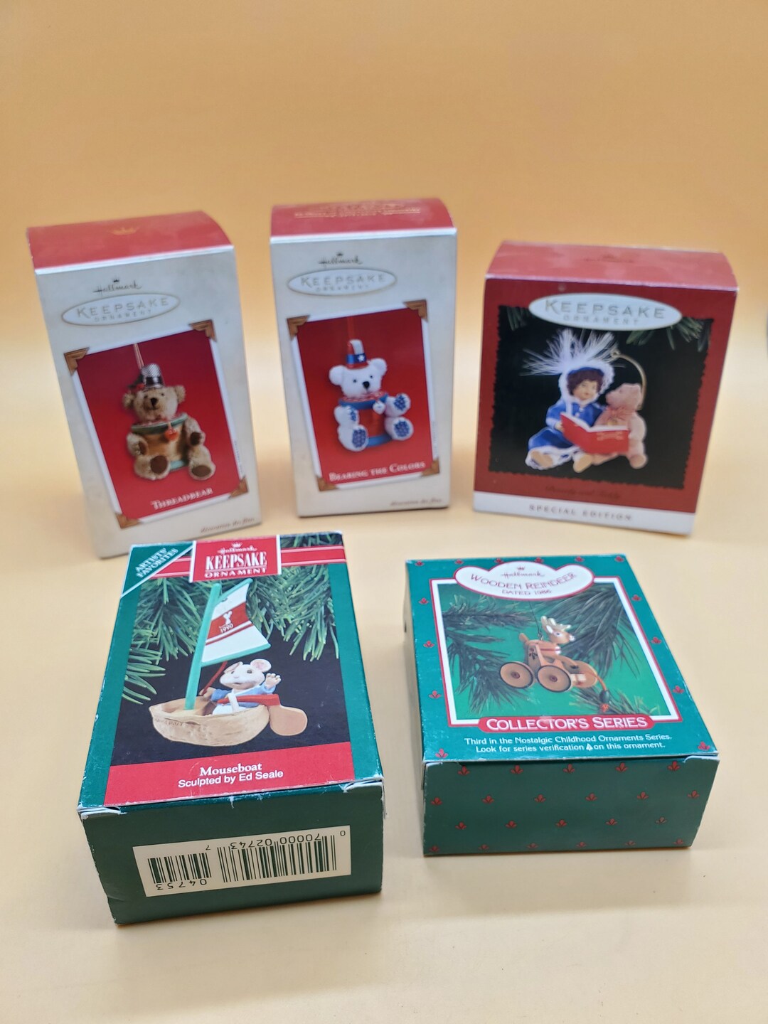 Vintage Hallmark Christmas Ornament, Select Styles Etsy