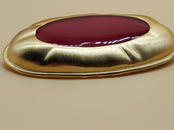 vintage unsigned Anne Klein Byzantine style gold … - image 5