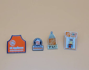 Home Depot employee pin, select styles