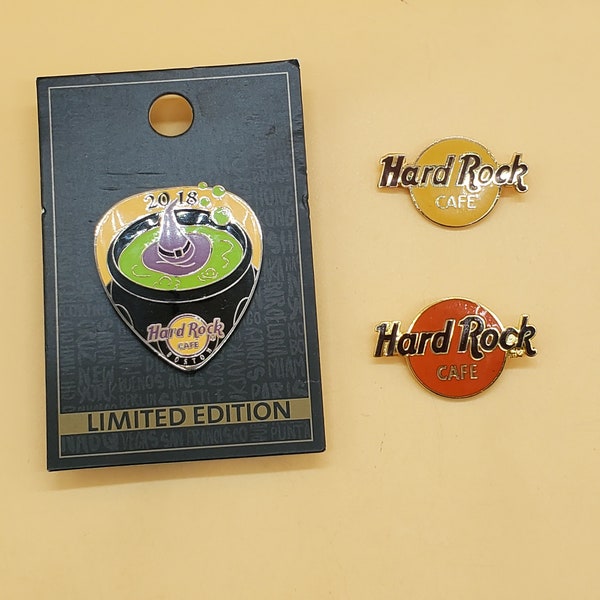 Hard Rock Cafe enamel pin, select styles