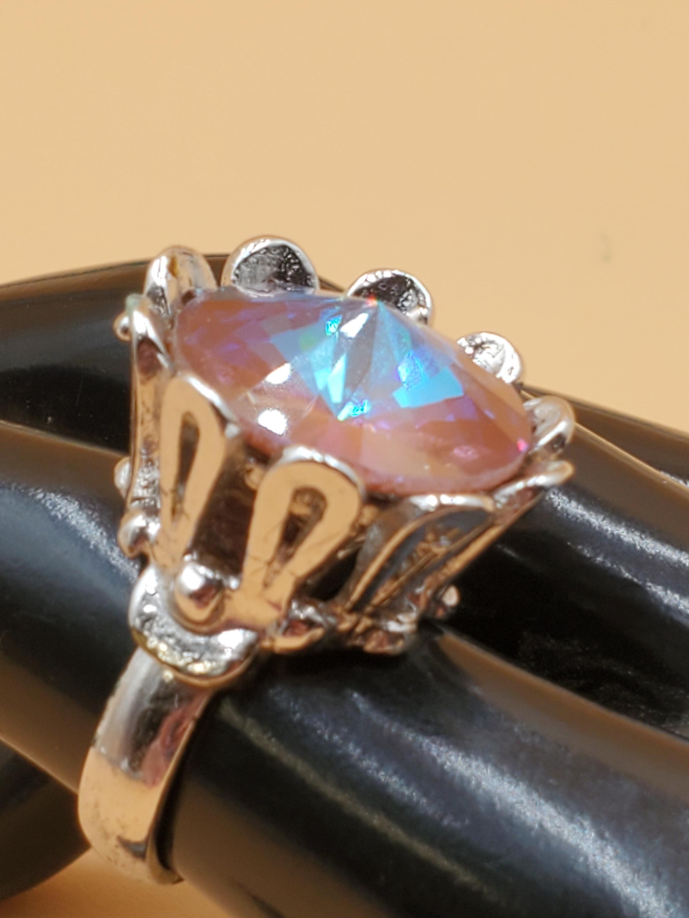 Saphiret Stone Ring - Etsy