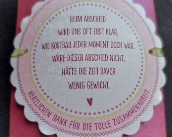 Abschiedsgeschenk