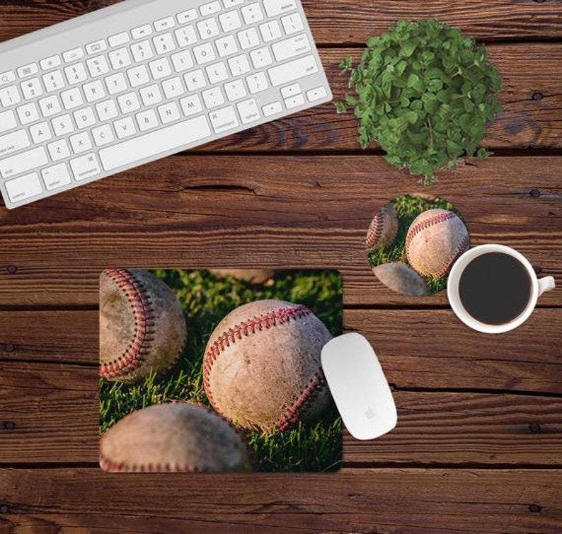 Baseball Desk Set