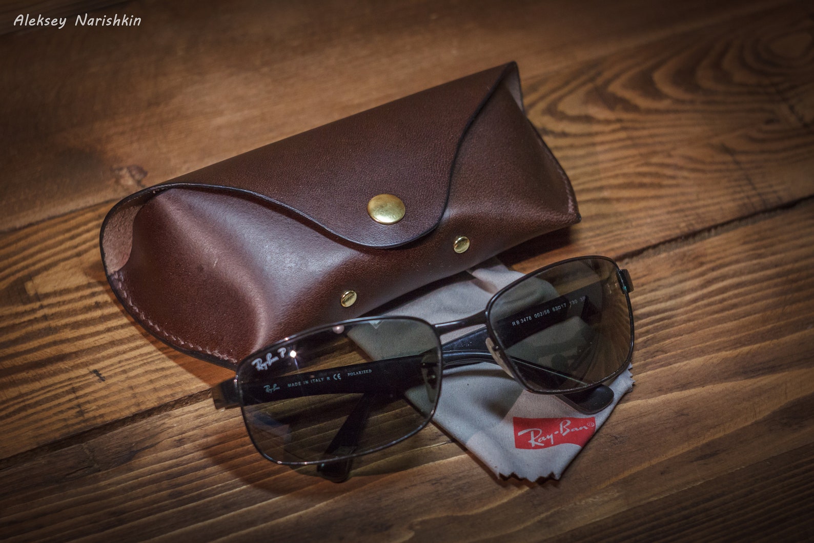 Ray Ban Eyeglass Case Handmade Brown Personalized Holder Ray Etsy