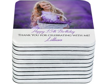 Quinceañera favors party magnets personalized custom thank you gifts for your guests 15th birthday favors
