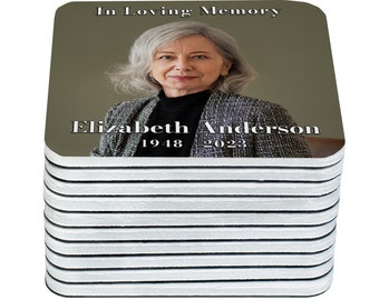 Memorial magnets favors funeral In Loving Memory loved one gifts for your guests always in hearts