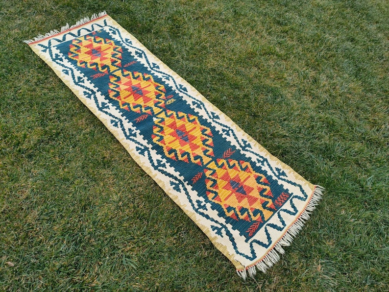 Kitchen Rug Runners Free Shipping Runner ! 2x6 Hand Knotted Ethnic Kilim Runner Rug Oushak Rug Runner Hallway Rug Runner 1/'9 x 5/'9 ft