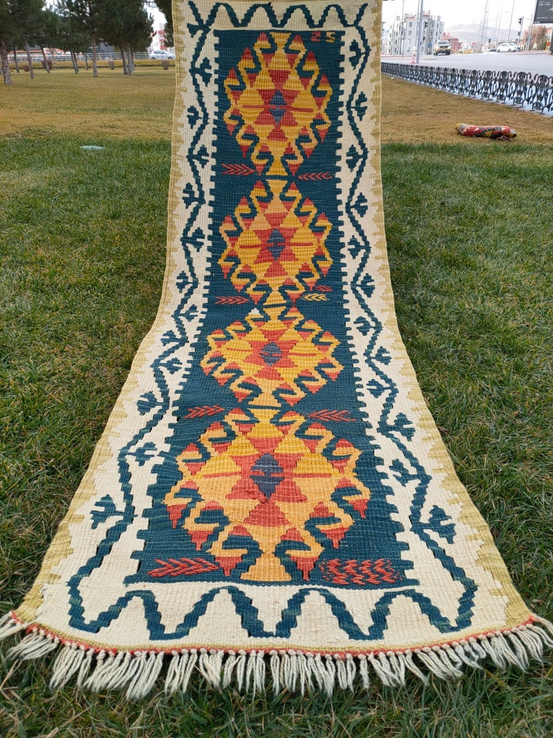 Kitchen Rug Runners Free Shipping Runner ! 2x6 Hand Knotted Ethnic Kilim Runner Rug Oushak Rug Runner Hallway Rug Runner 1/'9 x 5/'9 ft