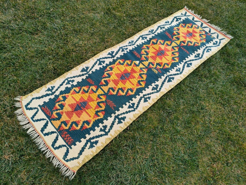 Kitchen Rug Runners Free Shipping Runner ! 2x6 Hand Knotted Ethnic Kilim Runner Rug Oushak Rug Runner Hallway Rug Runner 1/'9 x 5/'9 ft