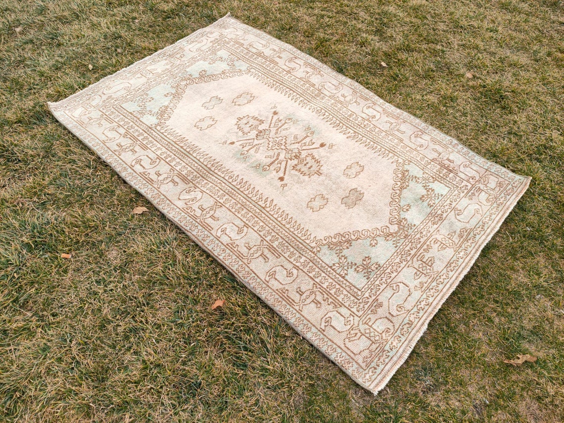 Vintage Square Licht Farbe Bereich Teppiche türkische ...