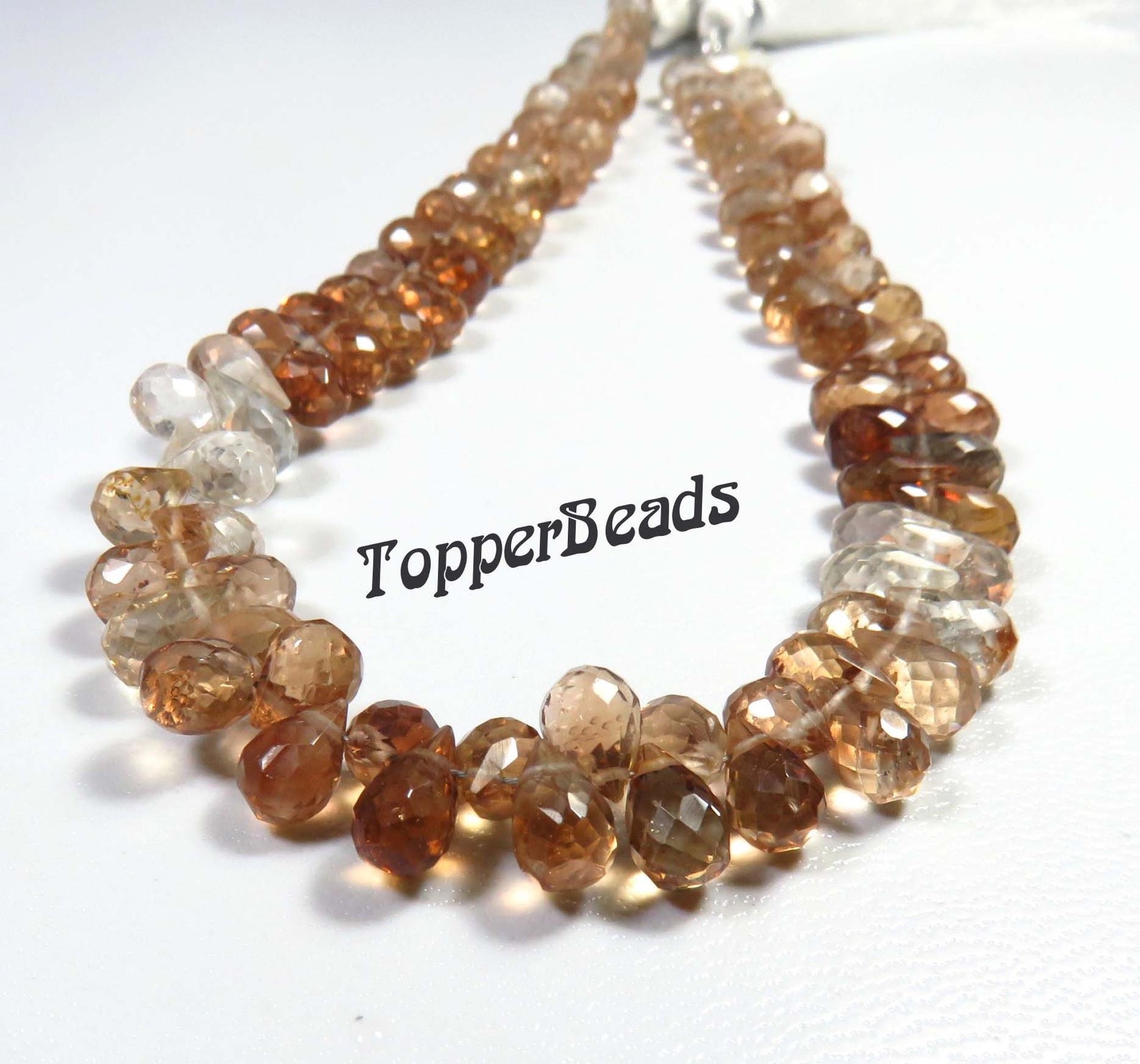 Natural Brown Topaz Beads. EXCELLENT Brown Topaz Beads. Etsy