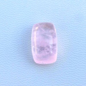 Gemma di morganite rosa, cabochon di morganite naturale, forma baguette, 17,5 x 11 mm, gemme di morganite sfuse, morganite rosa per uso in gioielleria.