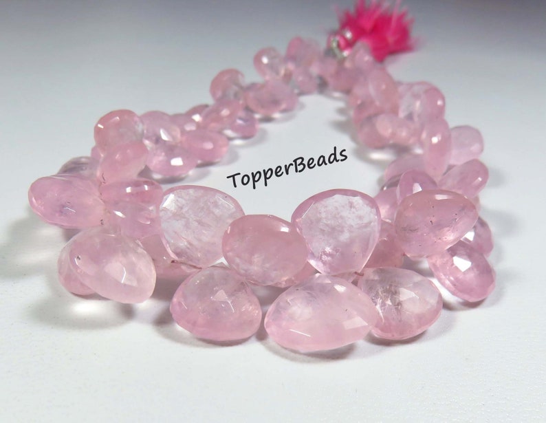 fancy gemstone aquamarine pink morganite 16 piece faceted pink aquamarine cuboid briolette gemstone beads 5x18--5x29 mm App Natural