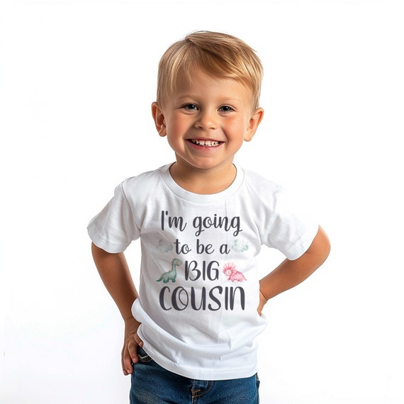 Going To Be A Big Cousin Dinosaur T-Shirt Going To Be A Big Cousin Dinosaur T-Shirt