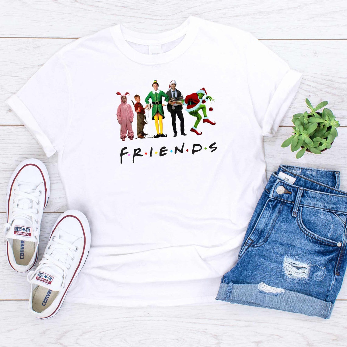 Funny Friends Christmas Sweatshirt Jumper Christmas TV show | Etsy