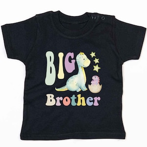 Big Brother Dinosaurier T-Shirt: Baby Ankündigung