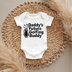 Papas zukünftiger Golf Buddy | Lustiges Baby wachsen | Neues Baby Ankündigung | Trendige Kerle