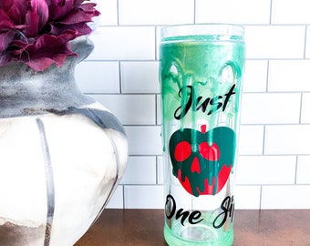 Just One Sip Snow Globe Tumbler