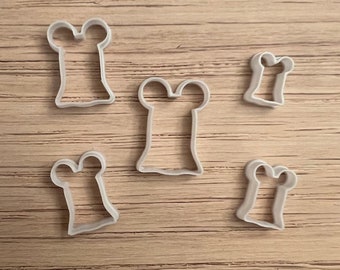 Ghost Mouse Clay Cutters