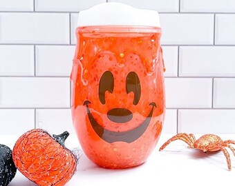 Pumpkin Goo Snow Globe Tumbler