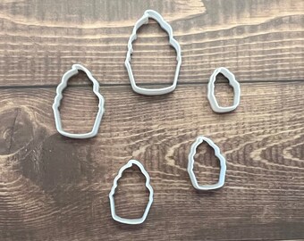 Dole Whip Inspired Clay Cutters - Micro Cutters - Polymer Clay Cutters - Custom Snacks Clay Cutter - 3D Printed Princess Cutter
