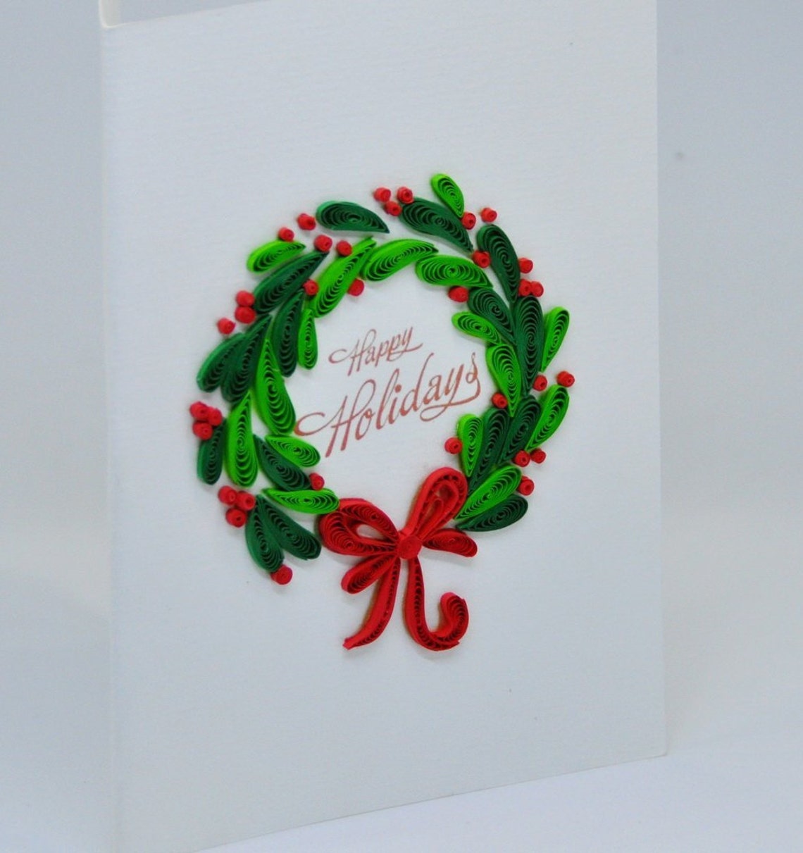 Quilling cards for Christmas Quilling greeting cards Etsy
