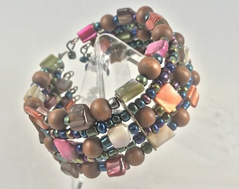 Colorful Multi Strand Bracelet